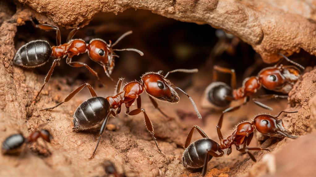 tude du comportement des fourmis